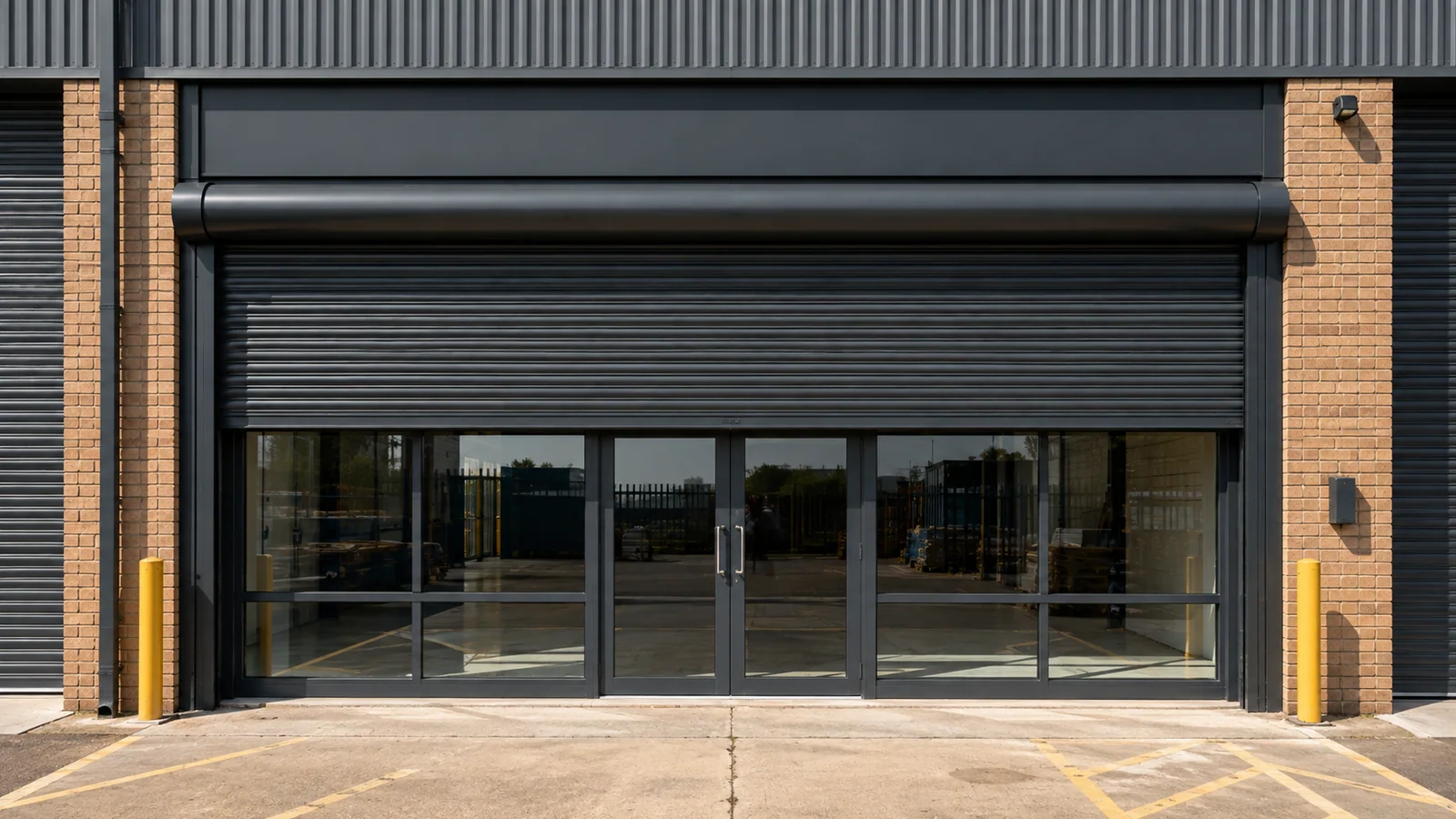 Commercial shopfront installed by Shopfronts & Shutters