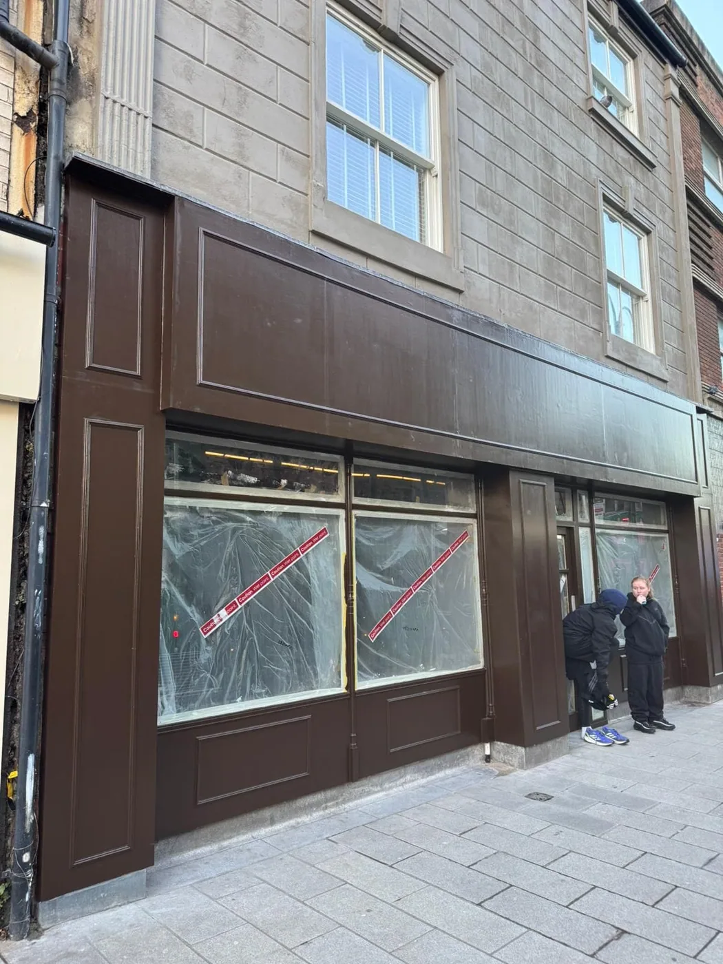 Completed commercial shopfront installation by Shopfronts & Shutters