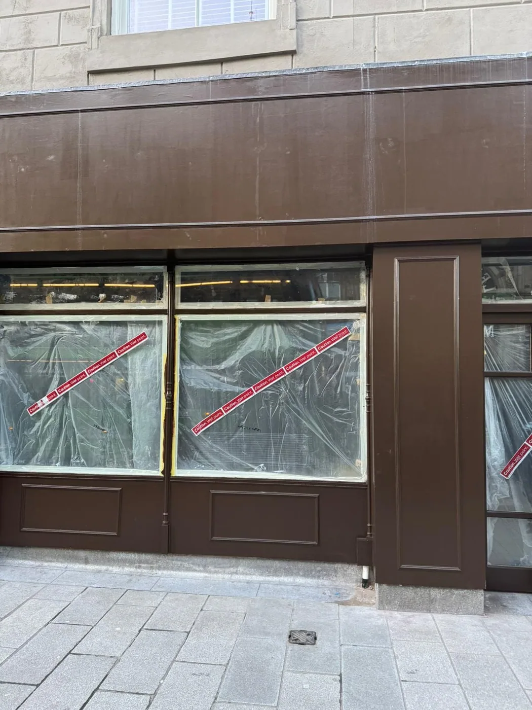 Completed commercial shopfront installation by Shopfronts & Shutters