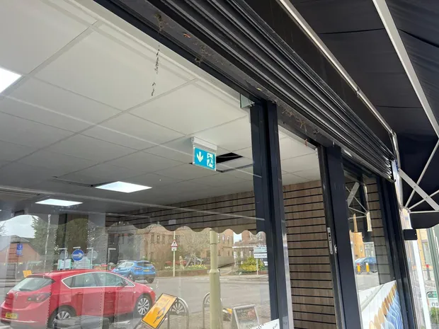 Completed commercial shopfront installation by Shopfronts & Shutters